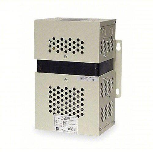 DESCRIPTION: (1) SINGLE PHASE POWER CONDITIONER BRAND/MODEL: SOLAHD #6NW04 SIZE: 30 VA Power Rating - Apparent, 30 W Output Watts, 0.25 A RETAIL$: $76