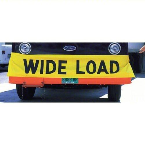 DESCRIPTION: (1) WIDE LOAD BANNER BRAND/MODEL: 3YVU1 SIZE: Vehicle Banner, Banner with 12 in Letters, Wide Load RETAIL$: $34.22 EA QTY: 1