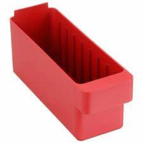 DESCRIPTION: (1) CASE OF (24) DRAWER BIN BRAND/MODEL: QUANTUM STORAGE #2KWB2 SIZE: 11 5/8 in Overall Lg, 3 3/4 in x 4 5/8 in, Red RETAIL$: $189.00 EA