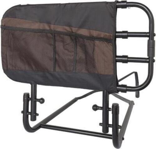 EZ ADJUST BED SENIOR BED RAIL GRAB BAR