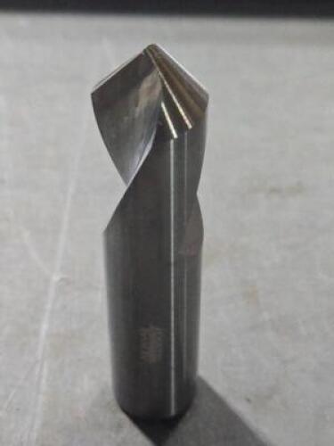 DESCRIPTION: (2) SOLID CARBIDE SPOTTING DRILL BRAND/MODEL: ACCUPRO 89698856 SIZE: 90* 7/8" DIA RETAIL$: $435.60 QTY: 2