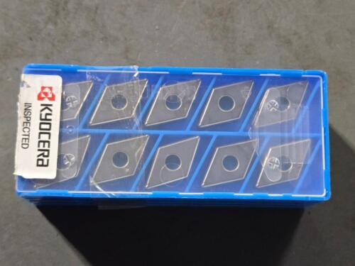 DESCRIPTION: (40) CARBIDE TURNING INSERTS BRAND/MODEL: KYOCERA DNGG 432 DP RETAIL$: $610.30 QTY: 40
