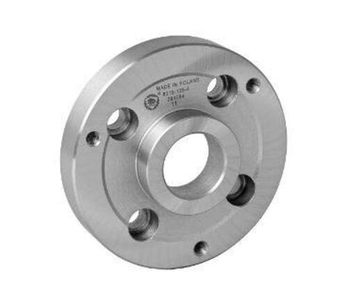 DESCRIPTION: (1) LATHE CHUCK ADAPTER BACK PLATE FOR SELF CENTERING CHUCKS BRAND/MODEL: BISON 08609786 SIZE: FOR 10" CHUCK A2-6 MOUNT RETAIL$: $483.07