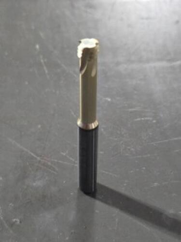 DESCRIPTION: (2) SOLID CARBIDE HELICAL FLUTE END MILLS BRAND/MODEL: GUHRING 4226-10 SIZE: 10mm DIA 7.8 RETAIL$: $766.12 QTY: 2