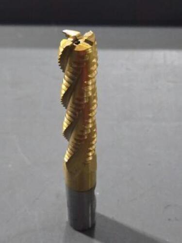 DESCRIPTION: (2) COBALT ROUGHING END MILLS BRAND/MODEL: VC 80260417 SIZE: 5/8" DIA 2-1/2" LOC RETAIL$: $136.82 QTY: 2