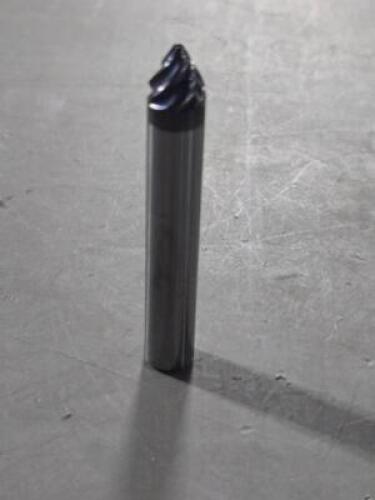 DESCRIPTION: (2) SOLID CARBIDE 30 DEG TAPER FORM BARREL CUTTER END MILL BRAND/MODEL: ACCUPRO 03312873 SIZE: 0.3750" SMALL END DIA RETAIL$: $330.24 QTY