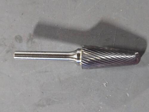 DESCRIPTION: (4) SOLID CARBIDE CONE BURR BRAND/MODEL: WESTWARD 19D870 QTY: 4