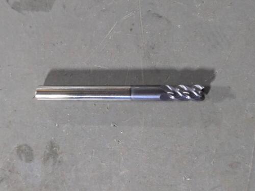 DESCRIPTION: (4) SOLID CARBIDE CORNER RADIUS ENDMILL BRAND/MODEL: ACCUPRO 19251289 SIZE: 3/16" DIA 3/8' LOC 0.0300" RAD RETAIL$: $189.84 QTY: 4