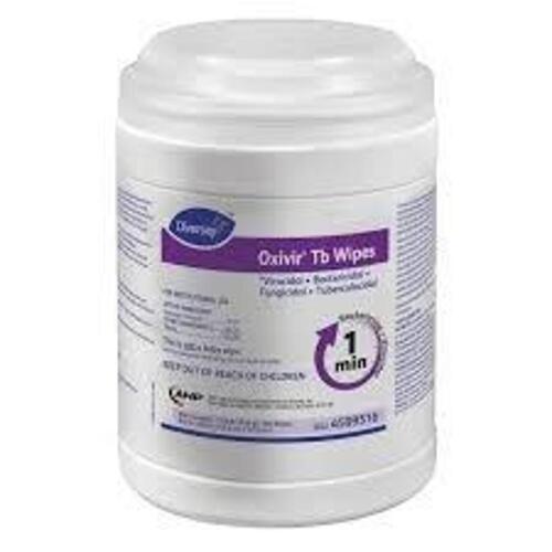 DESCRIPTION: (5) DISINFECTING WIPES CANISTER BRAND/MODEL: OXIVIR TB WIPES SIZE: 7X6 RETAIL$: $20.43 EA QTY: 5