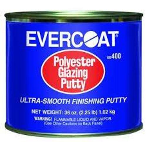 DESCRIPTION: (2) ULTRA SMOOTH FINISHING PUTTY BRAND/MODEL: EVERCOAT POLYESTER GLAZING PUTTY SIZE: 20 OZ RETAIL$: $72.00 EA QTY: 2