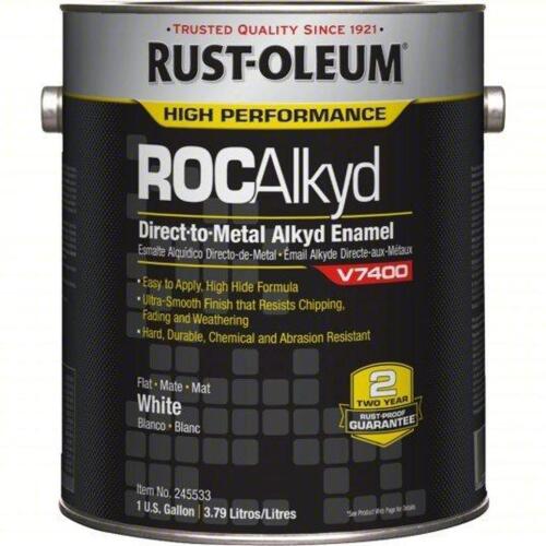 DESCRIPTION: (1) DIRECT TO METAL ALKYD ENAMEL BRAND/MODEL: RUST-OLEUM #2ZLJ1 INFORMATION: WHITE SIZE: 1 GALLON RETAIL$: $125.59 EA QTY: 1