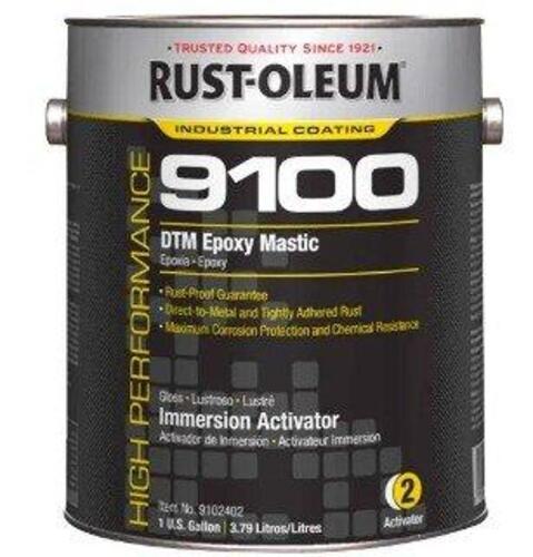 DESCRIPTION: (1) LOW TEMPERATURE ACTIVATOR BRAND/MODEL: RUST-OLEUM 9100 DTM EPOXY SIZE: 1 GALLON QTY: 1