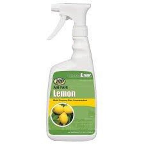 DESCRIPTION: (6) MULTI-PURPOSE ODOR COUNTERACTANT BRAND/MODEL: ZEP AIR FAIR INFORMATION: LEMON SIZE: 1 QT RETAIL$: $12.50 EA QTY: 6