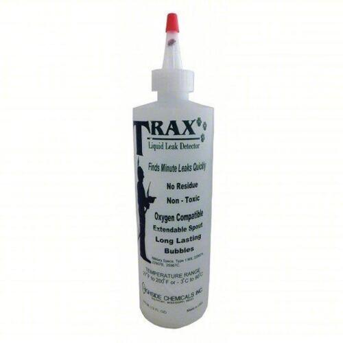 DESCRIPTION: (5) LIQUID LEAK DETECTOR BRAND/MODEL: TRAX #30ZY94 SIZE: 12 FL OZ RETAIL$: $9.95 EA QTY: 5