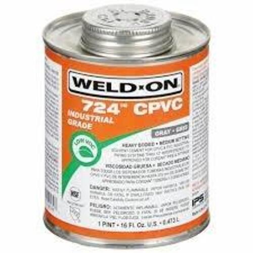 DESCRIPTION: (3) CPVC CEMENT BRAND/MODEL: WELD ON 724 #29JA20 SIZE: 16 OZ RETAIL$: $21.92 EA QTY: 3