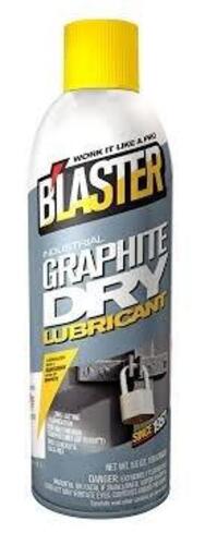 DESCRIPTION: (4) INDUSTRIAL GRAPHITE DRY LUBRICANT BRAND/MODEL: BLASTER SIZE: 5.5 OZ RETAIL$: $5.78 EA QTY: 4