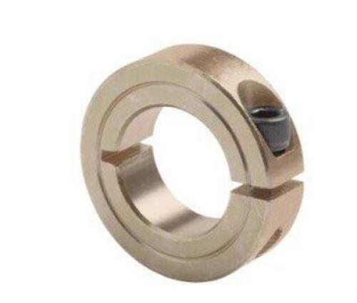 DESCRIPTION: (1) CLAMPING COLLAR BRAND/MODEL: CLIMAX METAL PRODUCTS #73090078 SIZE: One Piece Split Shaft, 2.188" Bore Dia, 3-1/4" OD, Steel RETAIL$: