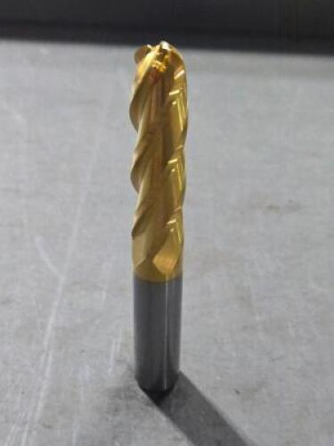 DESCRIPTION: (2) CARBIDE BALL END MILL BRAND/MODEL: HERTEL 74610767 SIZE: 1/2" DIA 2" LOC RETAIL$: $261.63 QTY: 2