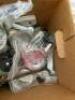 BOX OF ASSORTED LIGHTING FIXTURES AND PARTS - 5