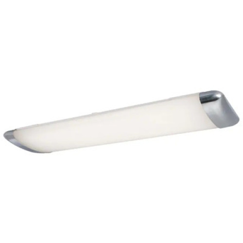 52" BRUSHED NICKEL LED FLUSH MOUNT LIGHT