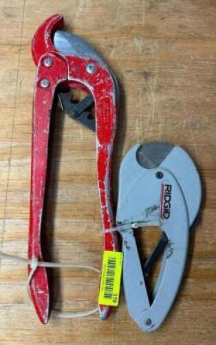 (2) ASSORTED PIPE CUTTERS