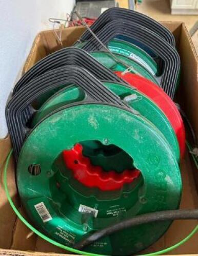 (7) STEEL FISH TAPE REELS
