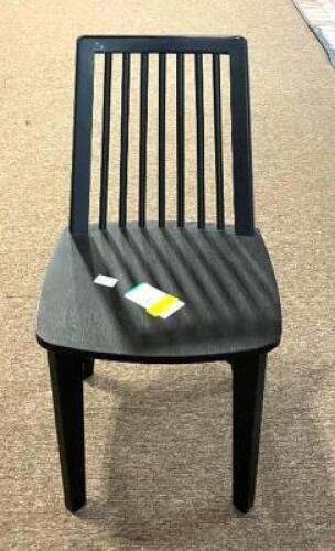 LINDEN BLACK WOODEN CHAIR