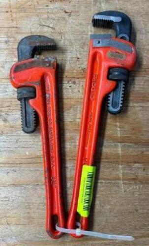 14" AND 12" PIPE WRENCH