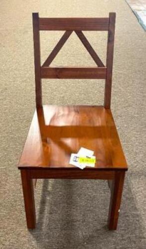 WOODEN DINING CHAIR