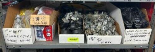ASSORTED ELECTRICAL CONNECTORS