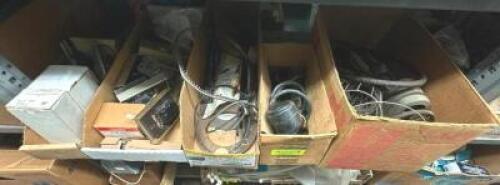 ASSORTED ELECTRICAL PARTS AS SHOWN