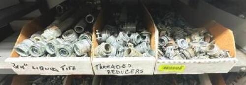 ASSORTED LIQUID TITE CONNECTORS AND THREADED REDUCERS