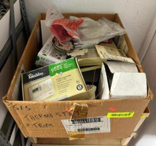 ASSORTED THERMOSTATS AND TRIM