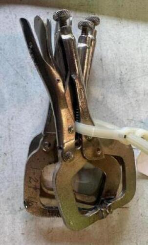 (3)- VISE GRIPS