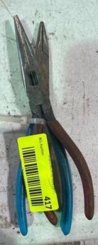 (2)- PAIRS OF NEEDLE NOSE PLIERS