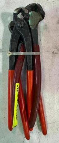 (3)- PAIRS OF END NIPPERS