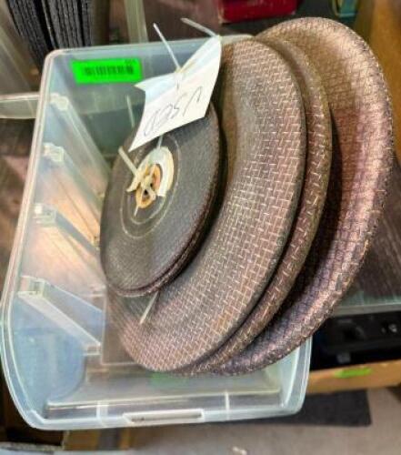 ASSORTED SIZED CUTOFF WHEELS