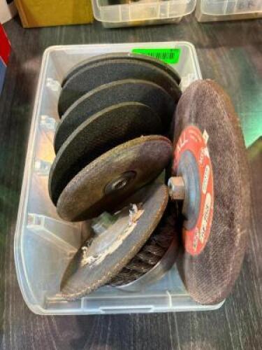 ASSORTED GRINDING WHEELS