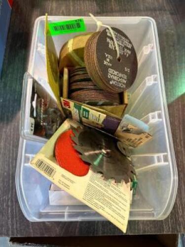 ASSORTED CUTOFF WHEELS AND SAW BLADES