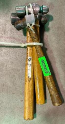 (3)- BALL PEEN HAMMERS