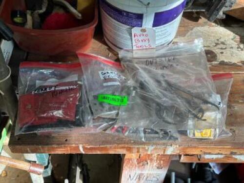 (6) - BAGS OF ASSORTED HAND TOOLS