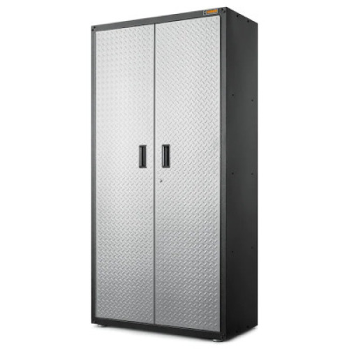 UTILITY CABINET 26.8-IN W X 68-IN H X 14.8-IN D PLASTIC FREESTANDING GARAGE CABINET