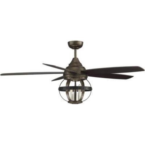 RECLAIMED WOOD CHESTNUT CEILING FAN