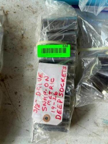 3/8 INCH DRIVE DEEP SOCKET SET