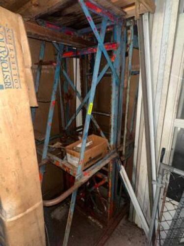 HI JACKER MAN LIFT - BLUE