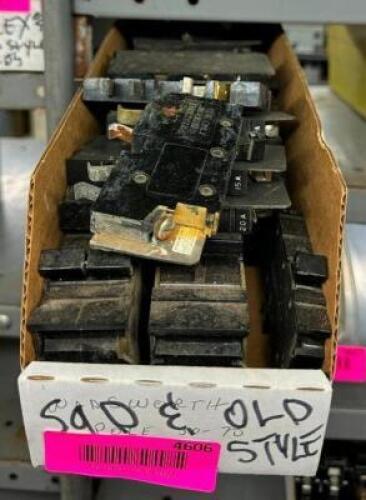ASSORTED SQUARE D SWITCHES AS SHOWN