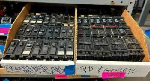 ASSORTED GE SWITCHES AS SHOWN
