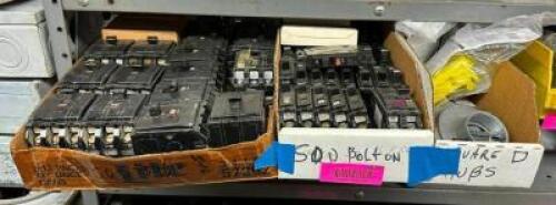 ASSORTED SQUARE D SWITCHES AS SHOWN