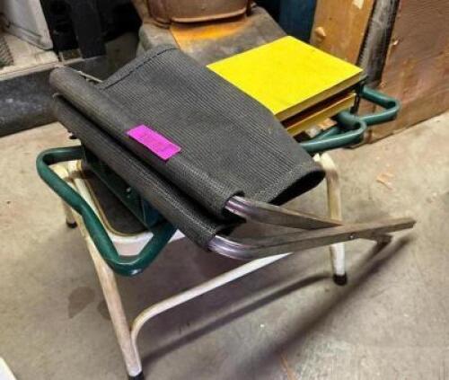 STEP STOOL AND FOLDING BENCHES