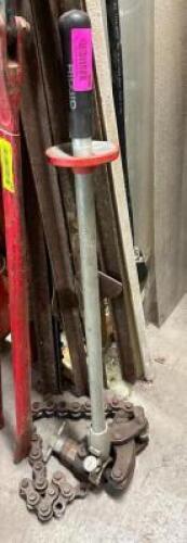 RIDGID CHAIN SOIL PIPE CUTTER